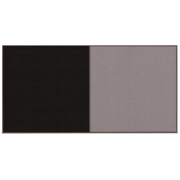 Enclosed Corkboard, 1 Door, 72"x36", 4" Fra